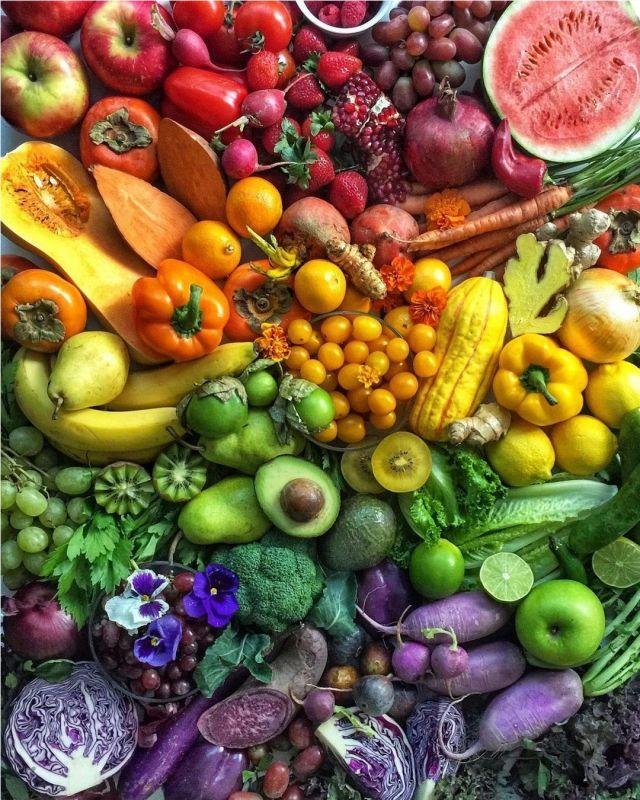 Sunrise Harvest: Juicy Berries and Orchard Gems